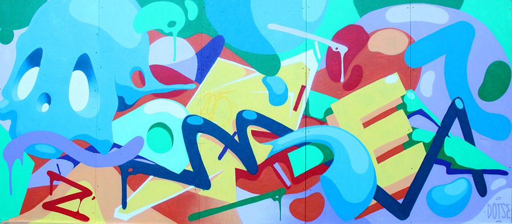 Mural at the event ''Round 4 About Graffiti''